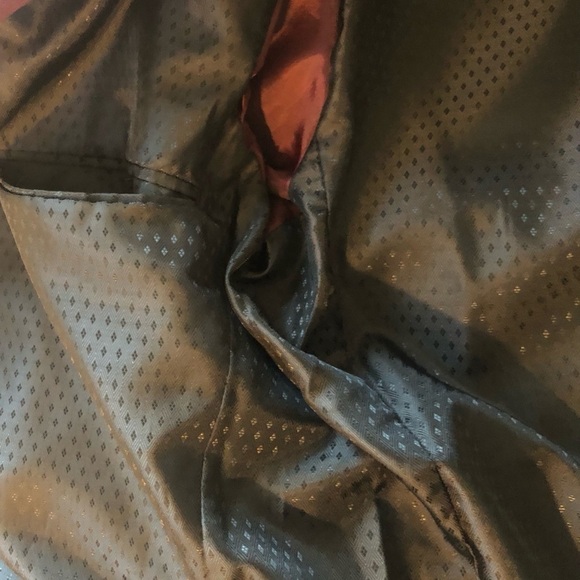 INC Mens Soft Holiday Burgundy Blazer Sport Coat Sz. M 2 Button Modern Tailored - Picture 9 of 11